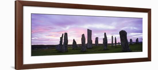 Standing Stones of Callanish, Isle of Lewis, Outer Hebrides, Scotland, United Kingdom, Europe-Lee Frost-Framed Photographic Print