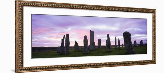 Standing Stones of Callanish, Isle of Lewis, Outer Hebrides, Scotland, United Kingdom, Europe-Lee Frost-Framed Photographic Print