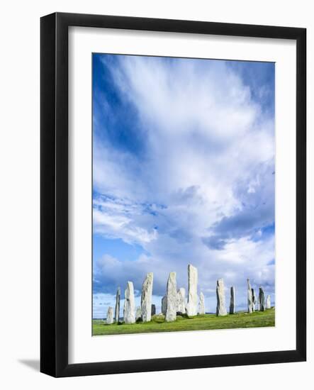 Standing Stones of Callanish, Isle of Lewis, Western Isles, Scotland-Martin Zwick-Framed Photographic Print