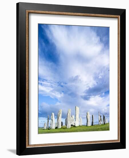 Standing Stones of Callanish, Isle of Lewis, Western Isles, Scotland-Martin Zwick-Framed Photographic Print