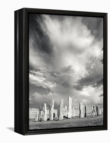 Standing Stones of Callanish, Isle of Lewis, Western Isles, Scotland-Martin Zwick-Framed Premier Image Canvas