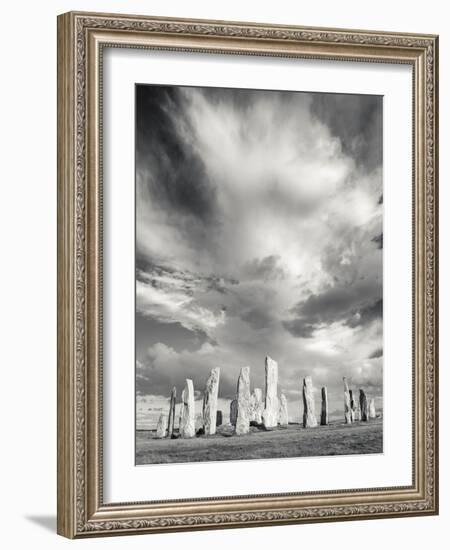 Standing Stones of Callanish, Isle of Lewis, Western Isles, Scotland-Martin Zwick-Framed Photographic Print