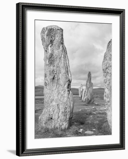 Standing Stones of Callanish, Isle of Lewis, Western Isles, Scotland-Martin Zwick-Framed Photographic Print