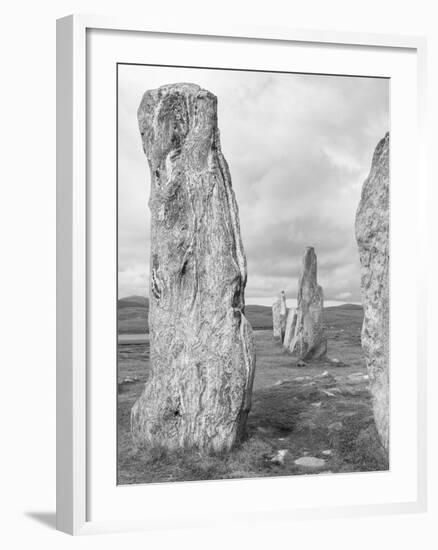 Standing Stones of Callanish, Isle of Lewis, Western Isles, Scotland-Martin Zwick-Framed Photographic Print