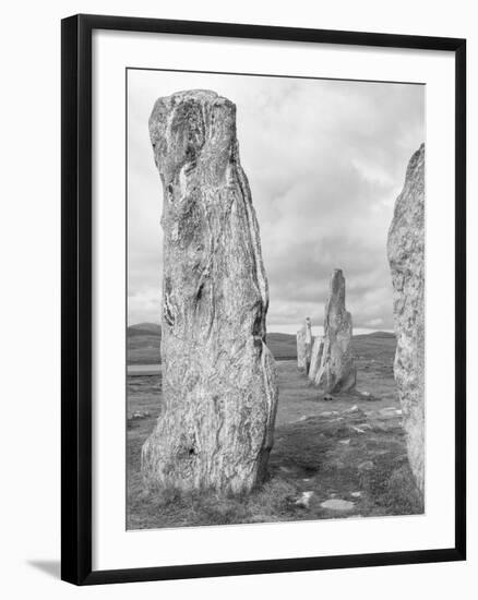 Standing Stones of Callanish, Isle of Lewis, Western Isles, Scotland-Martin Zwick-Framed Photographic Print