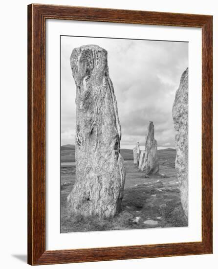 Standing Stones of Callanish, Isle of Lewis, Western Isles, Scotland-Martin Zwick-Framed Photographic Print