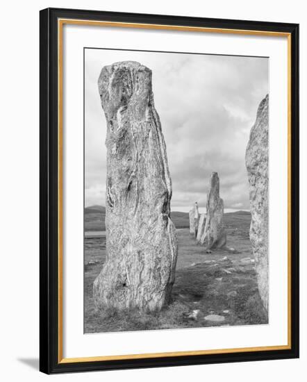 Standing Stones of Callanish, Isle of Lewis, Western Isles, Scotland-Martin Zwick-Framed Photographic Print