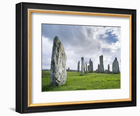 Standing Stones of Callanish, Isle of Lewis, Western Isles, Scotland-Martin Zwick-Framed Photographic Print