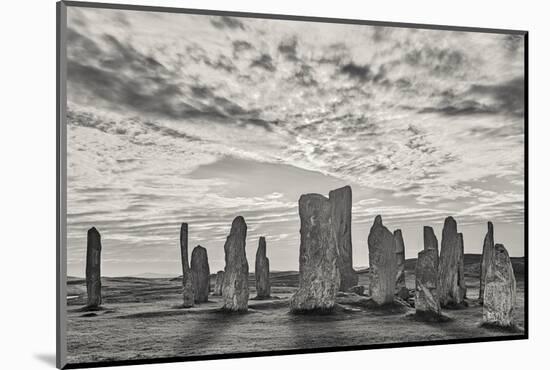 Standing Stones of Callanish, Isle of Lewis, Western Isles, Scotland-Martin Zwick-Mounted Photographic Print