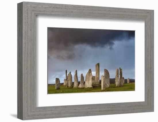 Standing Stones of Callanish-Lee Frost-Framed Photographic Print