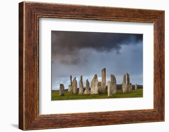 Standing Stones of Callanish-Lee Frost-Framed Photographic Print