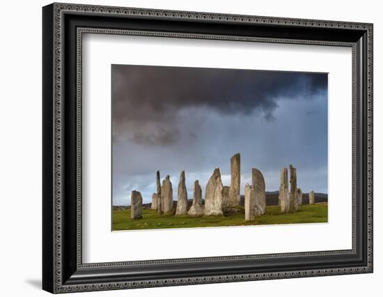 Standing Stones of Callanish-Lee Frost-Framed Photographic Print