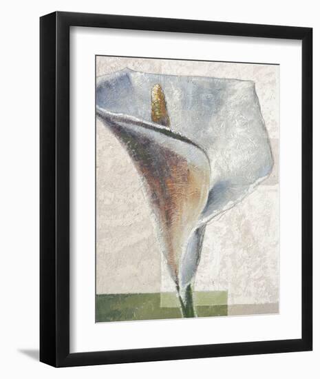 Standing White-Karsten Kirchner-Framed Art Print