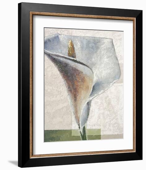 Standing White-Karsten Kirchner-Framed Art Print