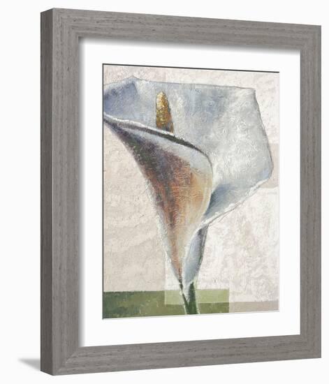 Standing White-Karsten Kirchner-Framed Art Print