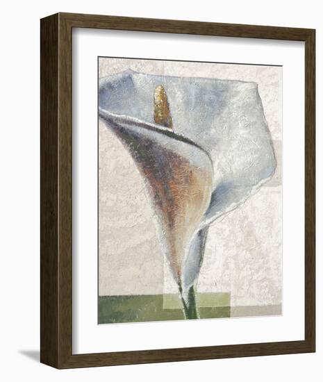 Standing White-Karsten Kirchner-Framed Art Print
