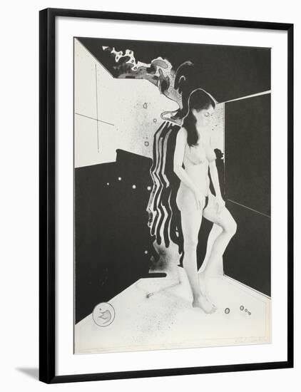 Standing Woman-Robert Eagerton-Framed Limited Edition