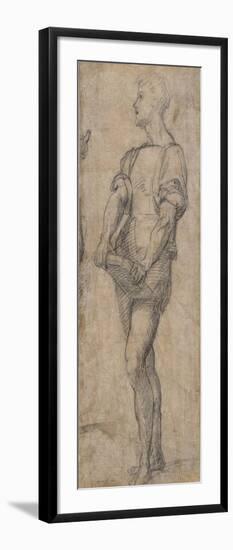 Standing Youth Holding a Book, Ca 1515-Andrea del Sarto-Framed Giclee Print