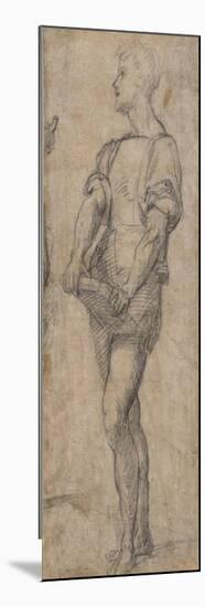 Standing Youth Holding a Book, Ca 1515-Andrea del Sarto-Mounted Giclee Print