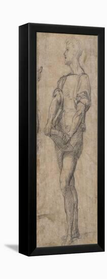 Standing Youth Holding a Book, Ca 1515-Andrea del Sarto-Framed Premier Image Canvas