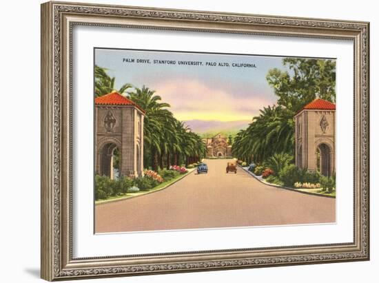 Stanford, Palo Alto, California-null-Framed Art Print