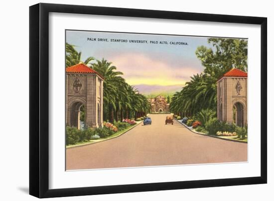 Stanford, Palo Alto, California-null-Framed Art Print