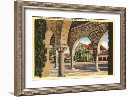 Stanford, Palo Alto, California-null-Framed Art Print