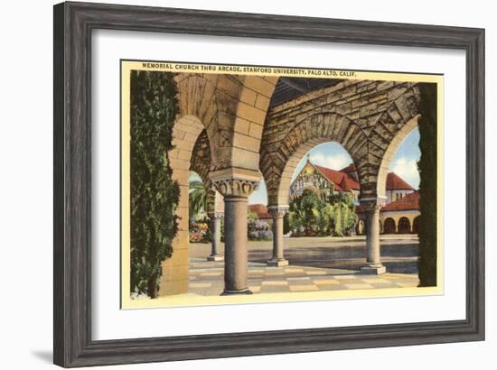 Stanford, Palo Alto, California-null-Framed Art Print