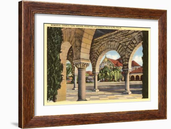 Stanford, Palo Alto, California-null-Framed Art Print