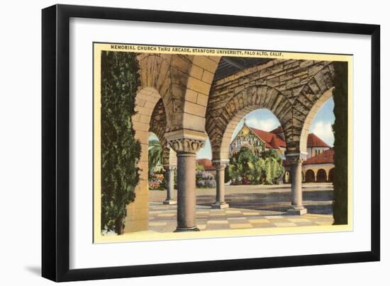 Stanford, Palo Alto, California-null-Framed Art Print