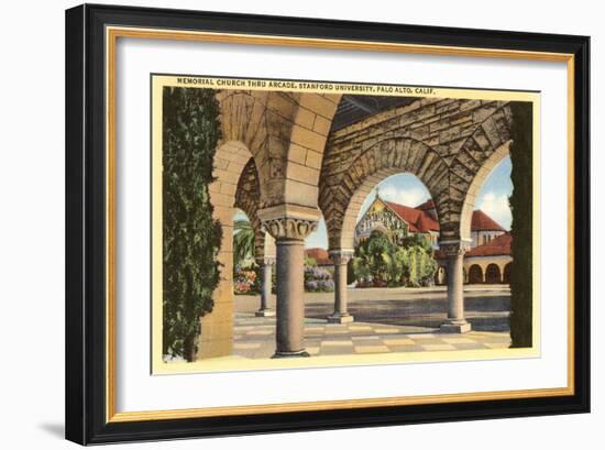 Stanford, Palo Alto, California-null-Framed Art Print