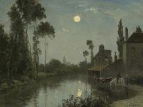 The Seine (Oil on Canvas)-Stanislas Victor Edouard Lepine-Giclee Print