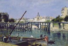 The Seine (Oil on Canvas)-Stanislas Victor Edouard Lepine-Giclee Print