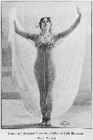 Postcard Depicting an Oriental Dancer-Stanislaus Walery-Framed Giclee Print