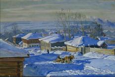 View from a Window, 1939-Stanislav Yulianovich Zhukovsky-Framed Premier Image Canvas
