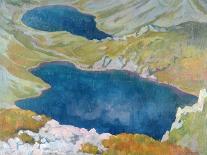 Hinczow Lakes in the Tatra Mountains, 1907-Stanislaw Ignacy Witkiewicz-Giclee Print
