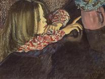 Child with a Flower Pot-Stanislaw Wyspianski-Framed Giclee Print
