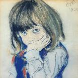 Child with a Flower Pot-Stanislaw Wyspianski-Giclee Print