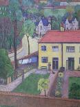 Back Gardens, before 1936-Stanislawa de Karlowska-Framed Giclee Print