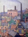 Industrial Roofscape, c.1931-Stanislawa de Karlowska-Giclee Print