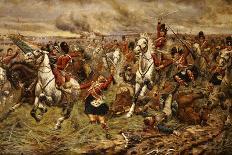 Last charge of Viscount Dundee at the Battle of Killiecrankie, Scotland, 1689-Stanley Berkeley-Giclee Print