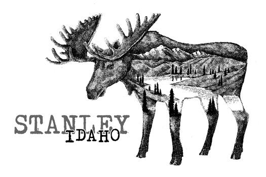 ALL GOOD ELK STANLEY IDAHO STICKER