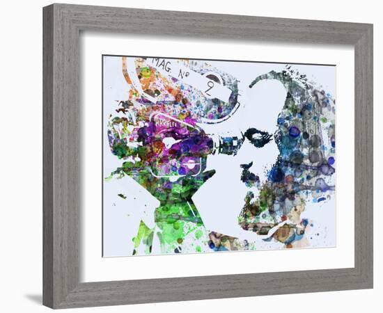 Stanley Kubric-NaxArt-Framed Art Print