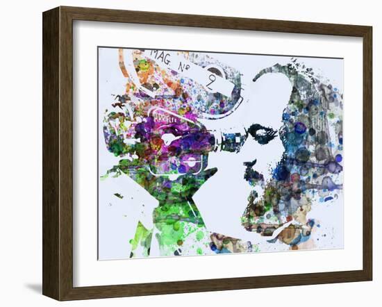 Stanley Kubric-NaxArt-Framed Art Print