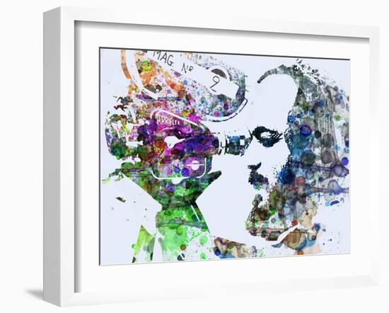 Stanley Kubric-NaxArt-Framed Art Print