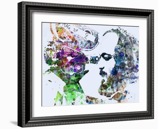 Stanley Kubric-NaxArt-Framed Art Print