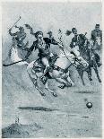 The Charge of the 9th Lancers During the Retreat from Mons-Stanley L. Wood-Giclee Print