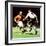 Stanley Matthews About to Win His One Cup Winner's Medal-McConnell-Framed Giclee Print
