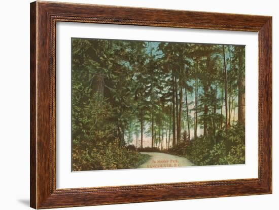 Stanley Park, Vancouver,British Columbia-null-Framed Art Print