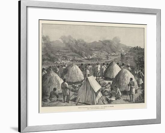 Stanley's Emin Pasha Relief Expedition-Johann Nepomuk Schonberg-Framed Giclee Print